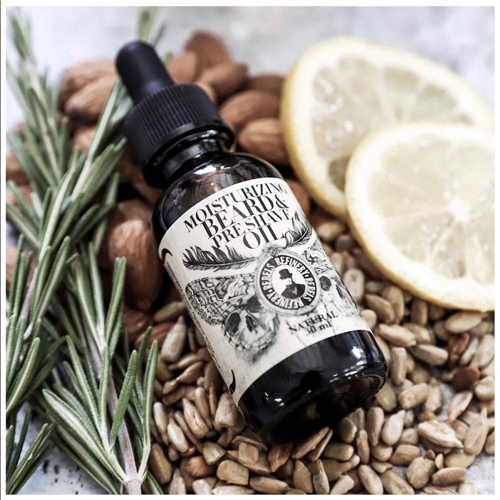 Moisturizing Beard and Pre-Shave Oil for Men